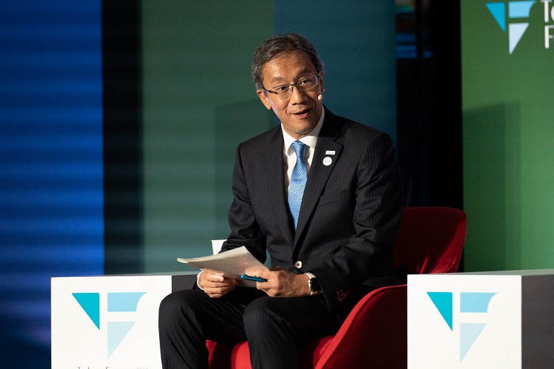 Photo of UTokyo President Fujii
