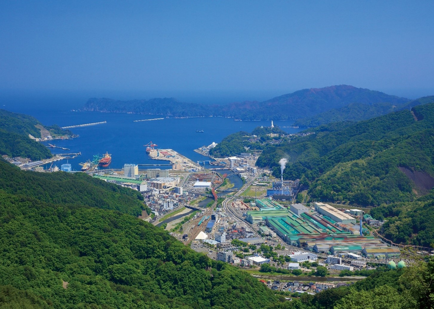 釜石市全景