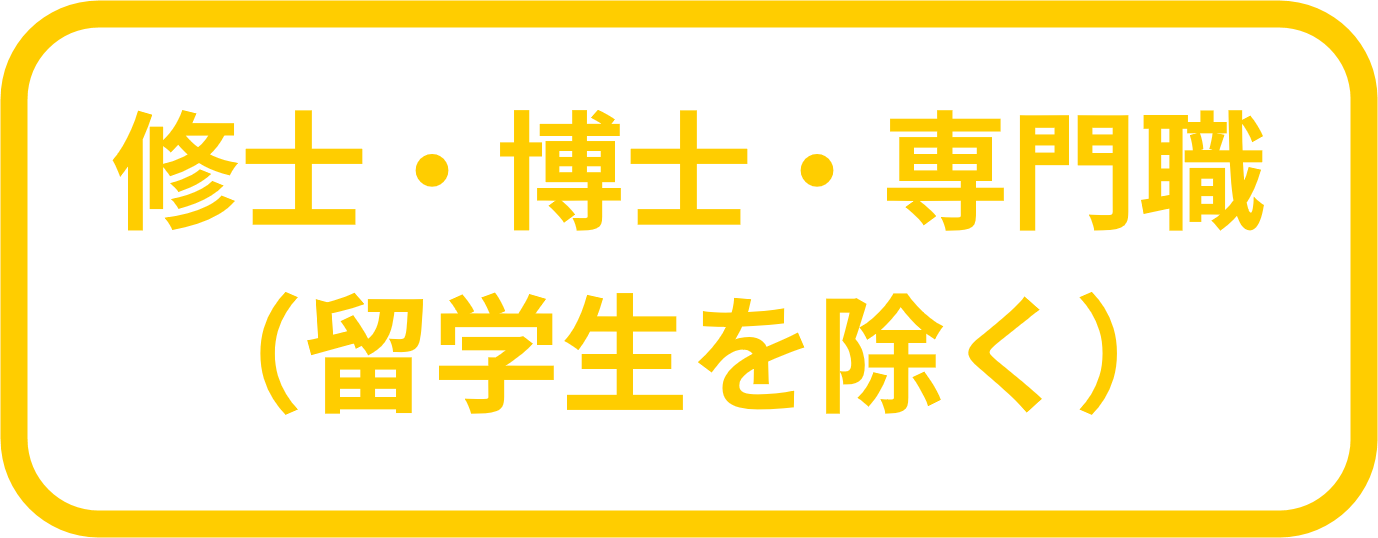 修士　博士　専門職